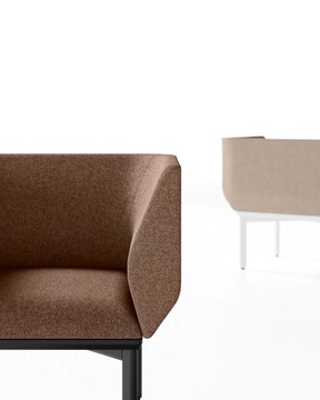 DIVO - Sectional fabric leisure sofa by Las Mobili - view 3
